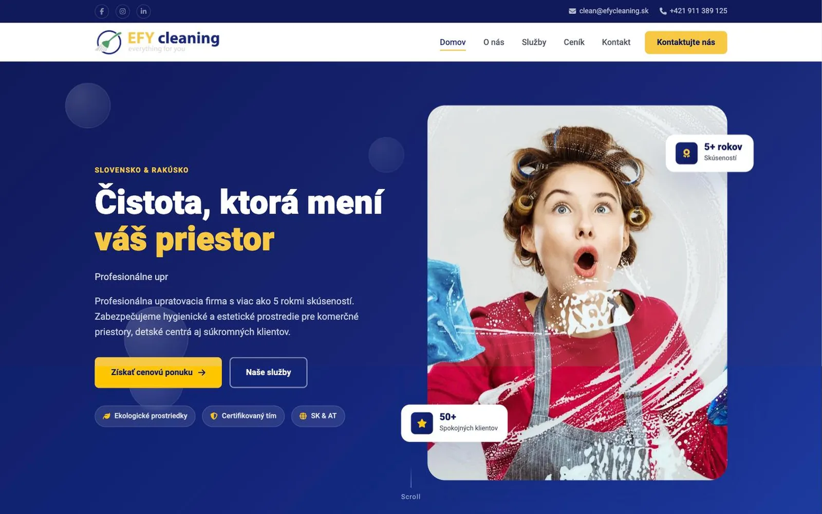 EFY Cleaning — efycleaning.sk