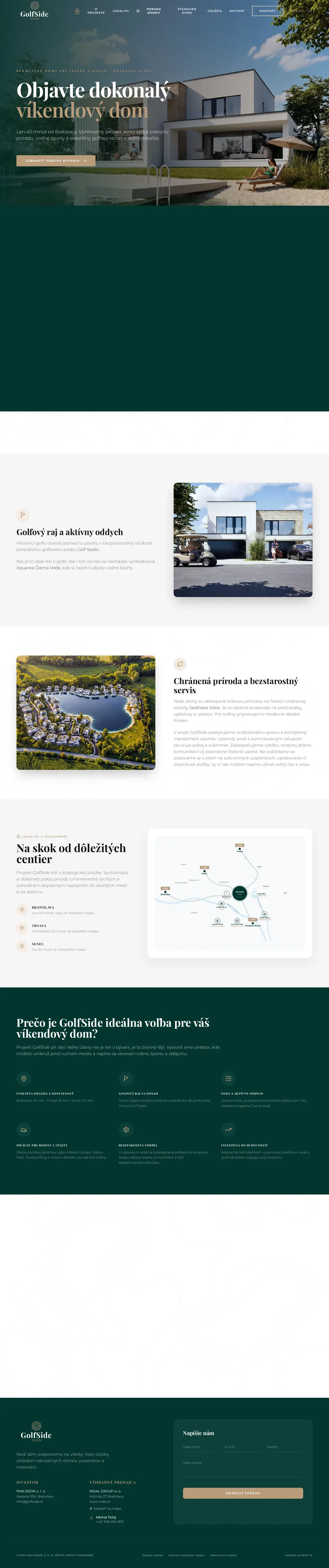 GolfSide — The whole website