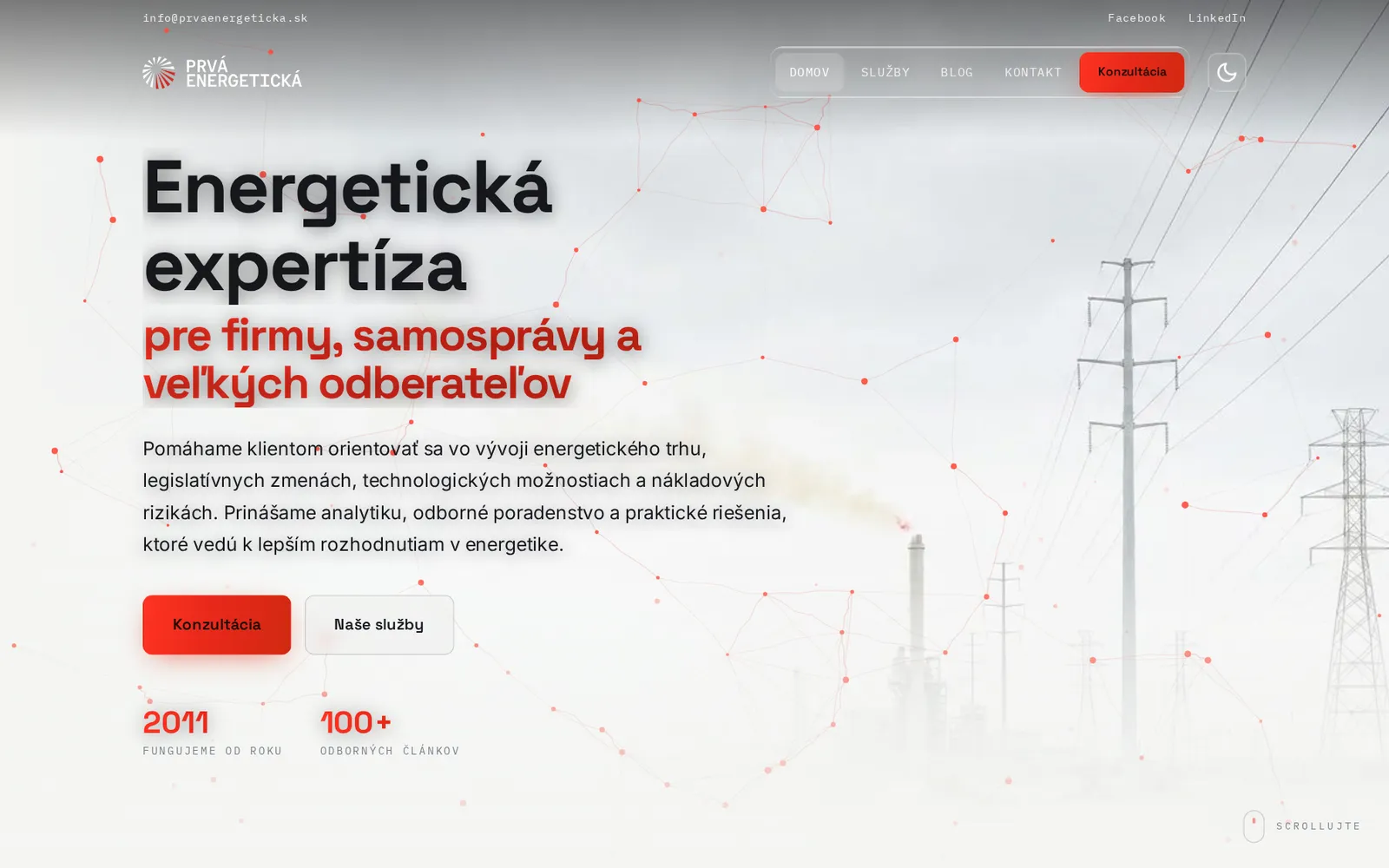 Prvá Energetická — prvaenergeticka.sk