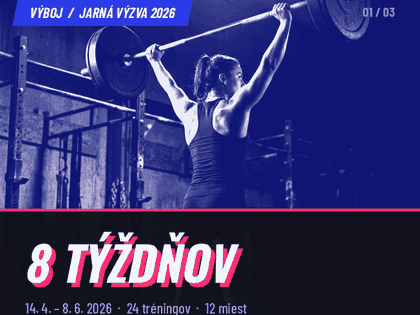 VÝBOJ — fitness štúdio, kinetická kampaň