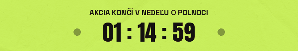Akcia končí v nedeľu o polnoci