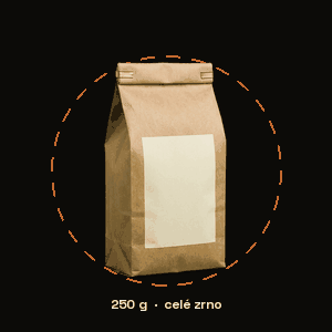 Vrecko 250 g, celé zrno