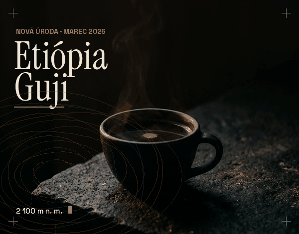 Etiópia Guji — nová úroda, marec 2026