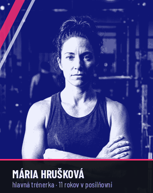 Mária Hrušková, hlavná trénerka