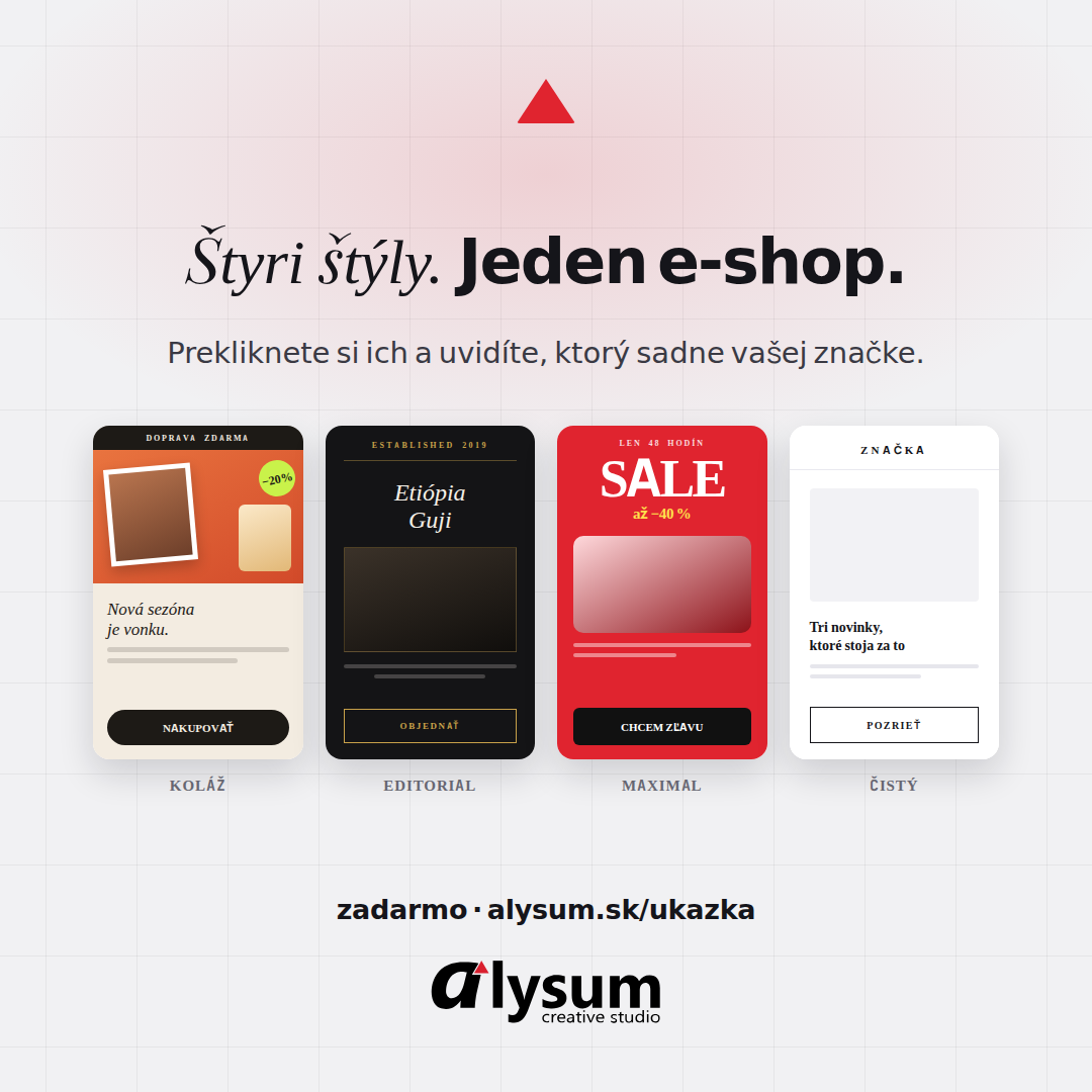Príspevok — štyri štýly e-mailu